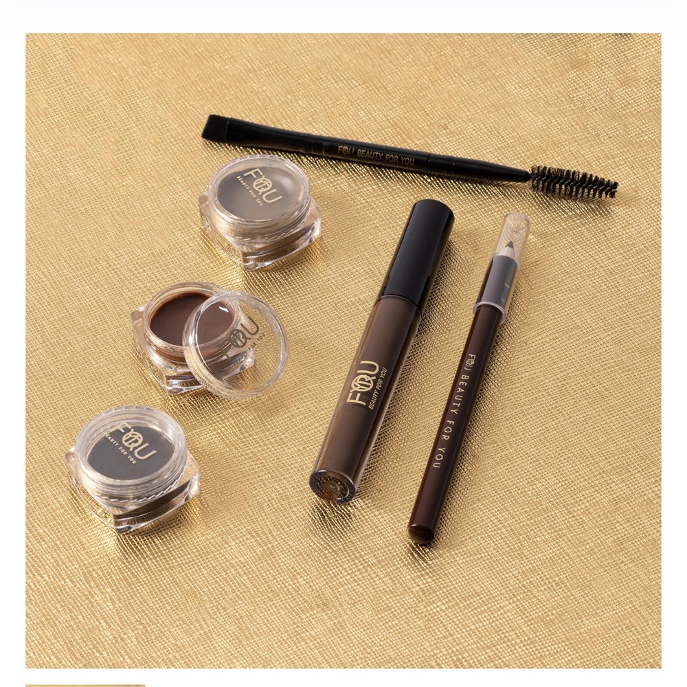 BFY Cosmetics Sculpt & Define Brows Kit, 6 Piece Set